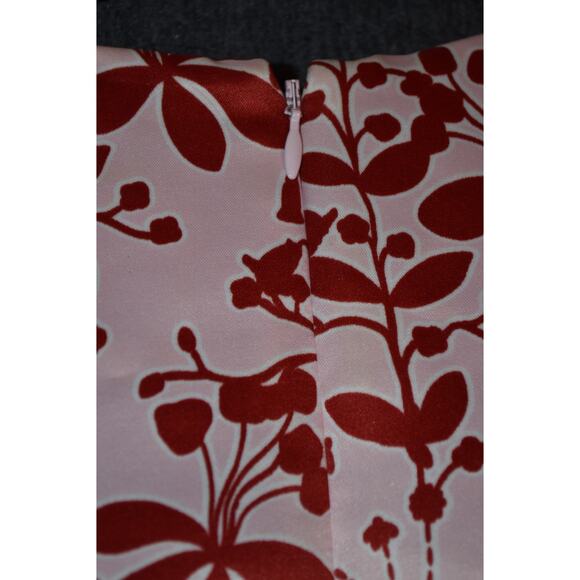 Cynthia Rowley Anthropologie Women's 6 Chestnut Hill Swing Dress Red Floral - Picture 6 of 10